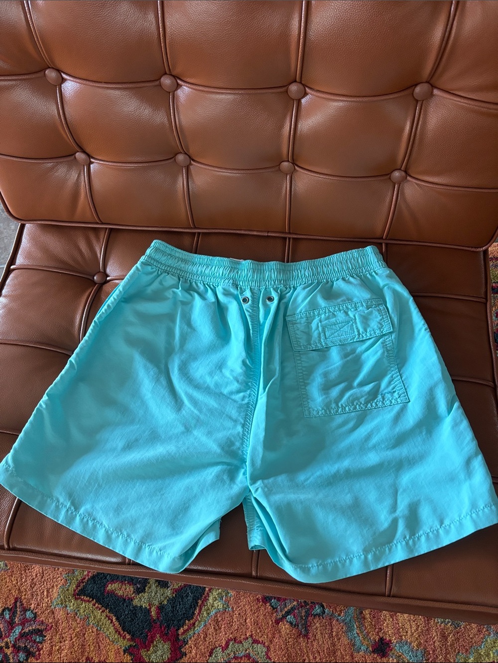 Polo by Ralph Lauren Aqua Men's Swim Trunks, Like New, Medium - Picture 2 of 7